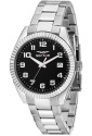 Orologio Sector Modello 240 Solo Tempo Datario Quadrante Nero Acciaio Misura 39 mm Uomo R3253240018