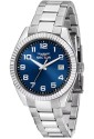 Orologio Sector Modello 240 Solo Tempo Datario Quadrante Blu Acciaio Misura 39 mm Uomo R3253240019