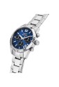 Orologio Sector Modello 240 Cronografo Chrono Datario Quadrante Blu Acciaio Misura 39 mm Uomo R3273640030