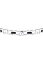 Bracciale Sector Acciaio Ceramica Diamanti Naturali Lunghezza 22cm Uomo SAFR45