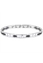 Bracciale Sector Acciaio Ceramica Diamanti Naturali Lunghezza 22cm Uomo SAFR45