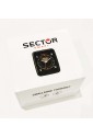 Smartwatch Orologio Sector S-05 Alluminio Cinturino Silicone Nero Misure 42x35 mm R3251550006