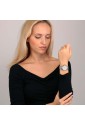 Orologio Sector Modello 230 Solo Tempo Datario Quadrante Bianco Cristalli Acciaio Misura 32 mm Donna R3253161538