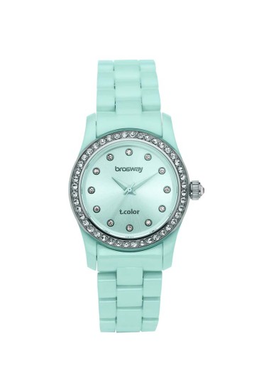 Orologio Brosway T-Color Mini Donna Blu Cristalli WTC65