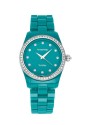 Orologio Brosway T-Color Turchese Cristalli Policarbonato Cassa 36mm WTC28