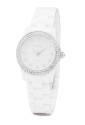 Orologio Donna Bianco Piccolo Policarbonato Small Cristalli Watch White Brosway WTC13