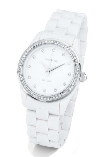 Orologio Donna T-Color Regular Bianco Swarovski Brosway WTC02