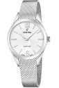 Orologio Festina Swiss Made Solo Tempo Piatto Quadrante Grigio Donna F20076/1
