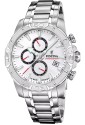 Orologio Festina Cronografo Quadrante Bianco Datario Cinturino Acciaio Uomo F20704/1