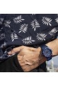 Orologio Calypso Solo Tempo Numeri Arabi Blu Gomma 10ATM K5857/5