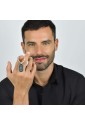 Portachiavi Script Tutto Inizia Con Un Sogno Sfondo Nero Acciaio Anallergico Luca Barra PK283