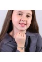 Bracciale Quadrifoglio Luca Barra Cristalli Acciaio Anallergico Bambina JB182