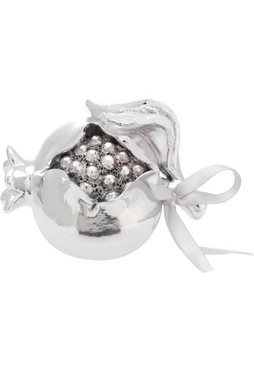 Melograno Portafortuna Placcato Argento Portafortuna Misura Small 6cm Bagutta 8636-01 AR