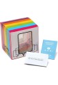 Orologio Design Collezione Rainbow Chat Box Inclusa Cinturino Bianco ODM DD125-2