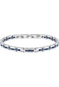 Bracciale Sector Acciaio Ceramica Blu Lunghezza 21cm Uomo SAFR54