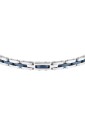 Bracciale Sector Acciaio Ceramica Blu Lunghezza 21cm Uomo SAFR54