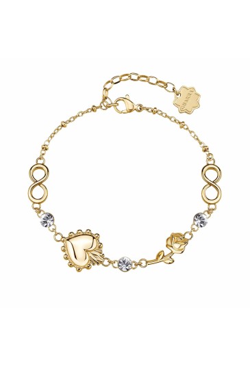 Bracciale Brosway Chakra Significato Amore Istinto Sogno Acciaio Gold BHKB282