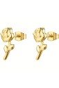 Orecchini Brosway Chakra Rosa A Lobo Significato Amore Istinto Sogno Acciaio Gold BHKE199
