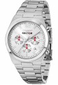 Orologio Sector Modello C300 Cronografo Crono Datario Quadrante Silver Acciaio Misura 42 mm Uomo R3273301004