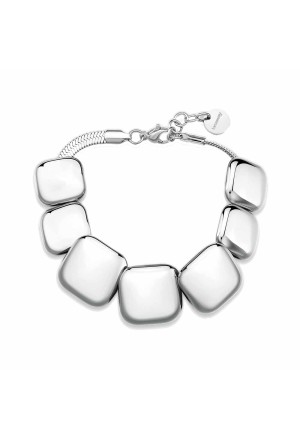 Bracciale Brosway Duse Piastre Squadrate Acciaio BUE11
