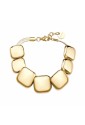 Bracciale Brosway Duse Piastre Squadrate Acciaio Gold BUE12