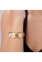 Bracciale Brosway Duse Piastre Squadrate Acciaio Gold BUE12