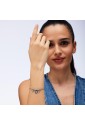 Bracciale Brosway Chakra Mistici Protezione Centrale Occhio Di Nazar Cristalli Misura 19cm Acciaio BHKB273