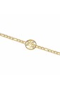 Bracciale Brosway Chakra Albero Della Vita Cristalli Maglia Grumetta Misura 18cm Acciaio Gold BHKB144