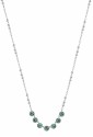 Collana Brosway Symphonia Girocollo Cristalli Verde Erinite Acciaio BYM160