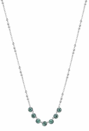 Collana Brosway Symphonia Girocollo Cristalli Verde Erinite Acciaio BYM160