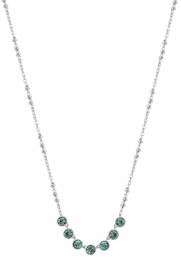 Collana Brosway Symphonia Girocollo Cristalli Verde Erinite Acciaio BYM160