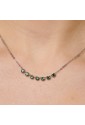 Collana Brosway Symphonia Girocollo Cristalli Verde Erinite Acciaio BYM160