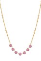 Collana Brosway Symphonia Girocollo Cristalli Rosa Acciaio Gold BYM138