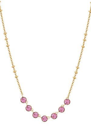 Collana Brosway Symphonia Girocollo Cristalli Rosa Acciaio Gold BYM138