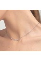 Collana Brosway Symphonia Girocollo Cristalli White Acciaio BYM131