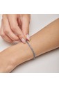 Bracciale Brosway Desideri Tennis Cristalli Celesti Acciaio BEI107