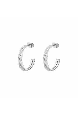 Orecchini Brosway Amy Cerchi Acciaio Diametro 20mm BAY26