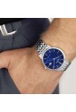 Orologio Festina Classic Swiss Made Solo Tempo Datario Quadrante Blu Acciaio Uomo F20018/2