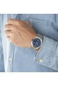 Orologio Festina Rive Swiss Made Solo Tempo Datario Quadrante Azzurro Acciaio Uomo F20051/4