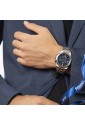 Orologio Festina Rive Swiss Made Cronografo Datario Quadrante Blu Acciaio Uomo F20059/2