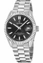 Orologio Festina Classic Swiss Made Datario Quadrante Nero Acciaio Uomo F20084/D
