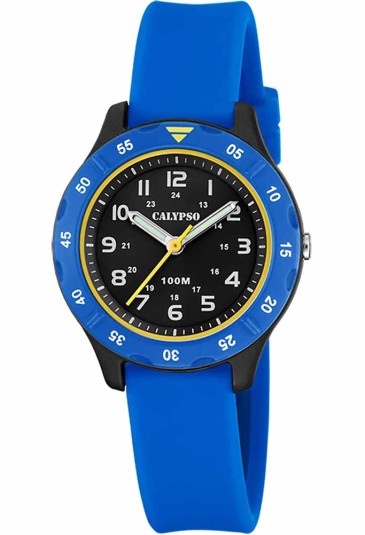Orologio Calypso Analogico Solo Tempo Junior 10ATM Colore Blu K5847/3