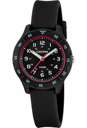 Orologio Calypso Analogico Solo Tempo Junior 10ATM Colore Nero K5847/4
