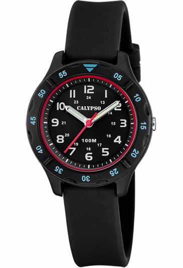 Orologio Calypso Analogico Solo Tempo Junior 10ATM Colore Nero K5847/4