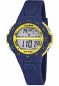 Orologio Calypso Digitale Luce Colori Blu Giallo Gomma 10ATM K5850/5