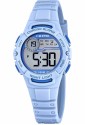 Orologio Calypso Junior Digitale Luce Colore Celeste Gomma 10ATM K5852/2