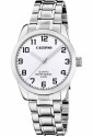 Orologio Calypso Basic Solo Tempo Numeri Arabi Quadrante Bianco Acciaio 5ATM K5866/1