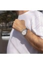 Orologio Calypso Basic Solo Tempo Numeri Arabi Quadrante Bianco Acciaio 5ATM K5866/1