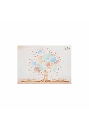 Quadro Albero Della Felicita Misura 15x20 Regalo Augurale Regalo Matrimonio Acca QD.154 15X20