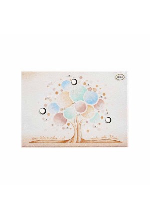 Quadro Albero Della Felicita Misura 17x24 Regalo Augurale Regalo Matrimonio Acca QD.154 17X24